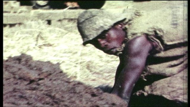 Durante la costruzione della grande muraglia